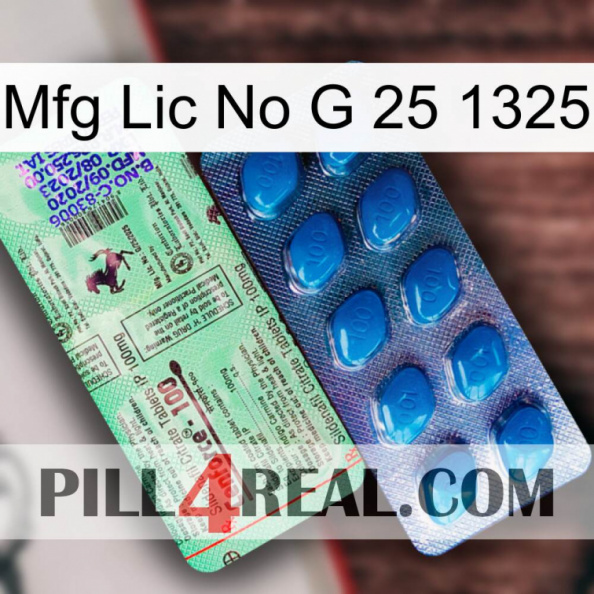 Mfg Lic No G 25 1325 new02